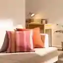 Cojín Algodón Ribb Rojo 45 x 45 cm