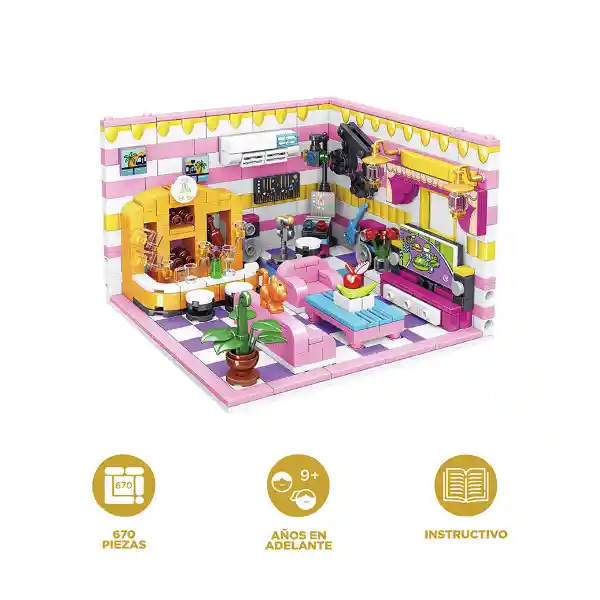 Set de Construcción Piezas Muy Pequeñas Miniso