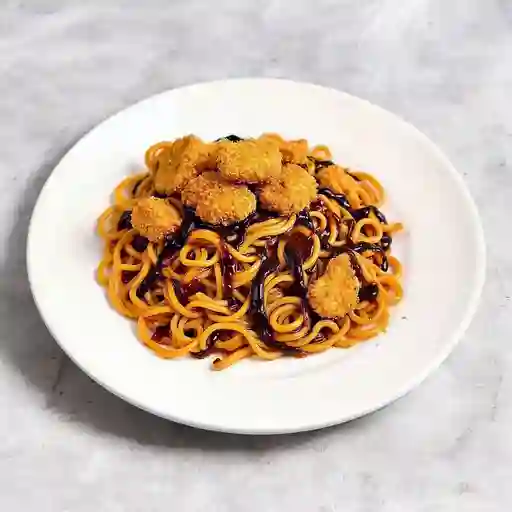 Jajangmyeon de Pollo Panko