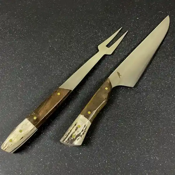 Set Parrillero Inoxidable Chinchilla 37 cm