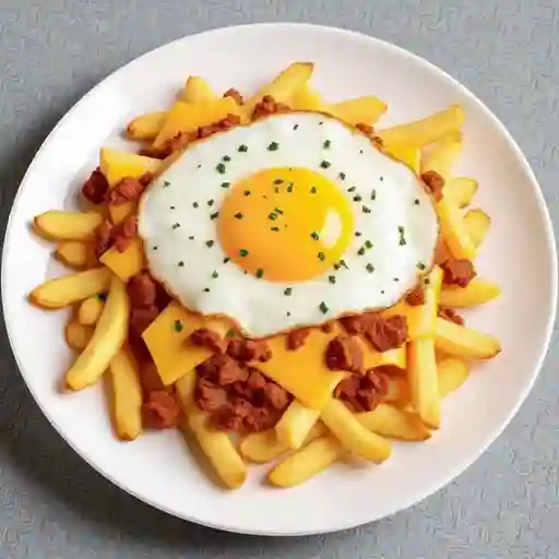 Papas Fritas Baston Con Chorizo-Grande