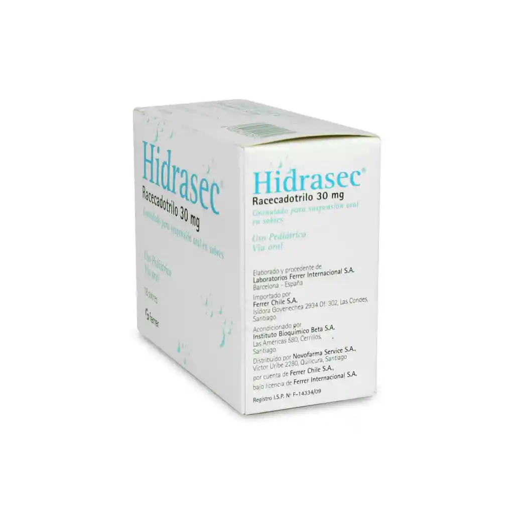 Hidrasec Antidiarreicos Sbr.Ped 30Mg. 18