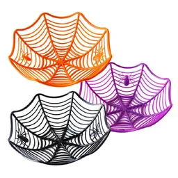 Canasto Dulcero Telaraña Halloween