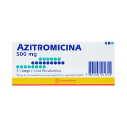 Laboratorio Chile Azitromicina (500 mg)