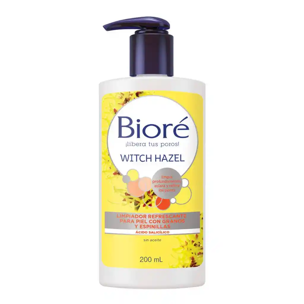 Biore Gel Limpiador Facial para Granos y Espinillas