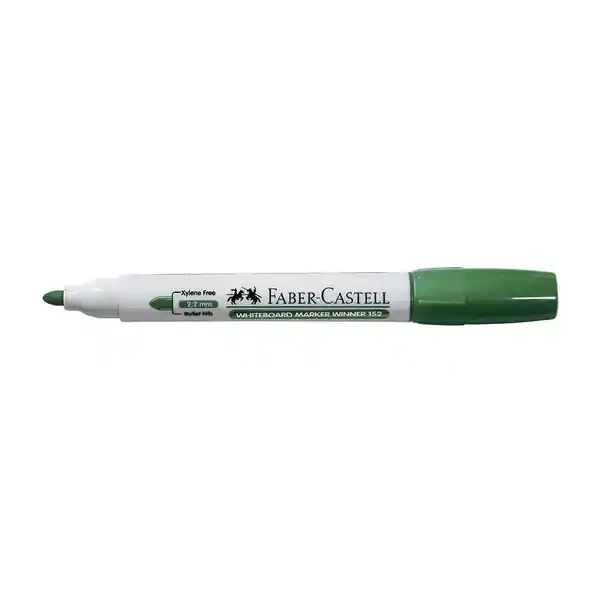 Faber Castell Marcador de Pizarra Verde