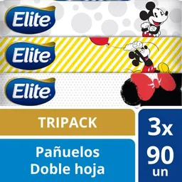 Elite Pañuelos de Papel Doble Hoja Disney