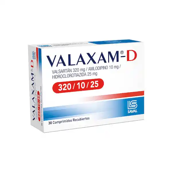 Valaxam-D (10 mg/25 mg/320 mg)