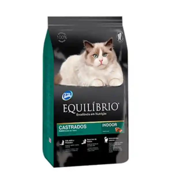 Equilibrio Alimento Seco  Gato Adulto Castrado + 7 Años