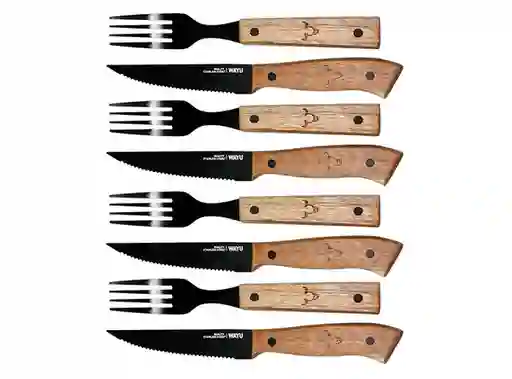 Wayu Set Cuchillo + Tenedor Prm