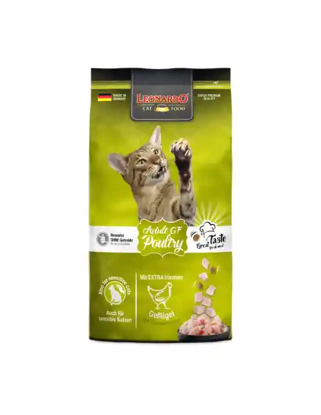 Grain Free Alimento Gatos Leonardo Adult Poultry