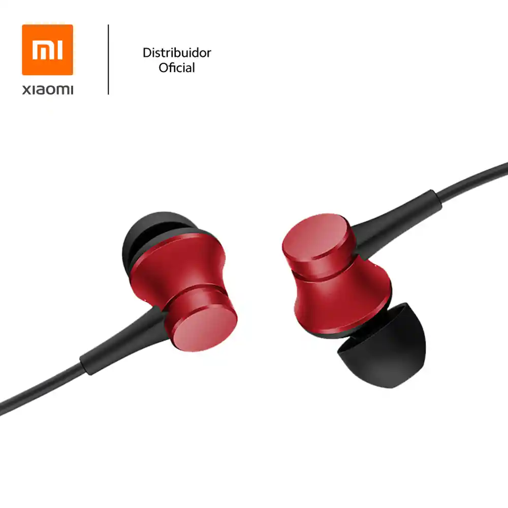 Xiaomi Audífonos In-Ear Mi Headphones Basic - Rojo