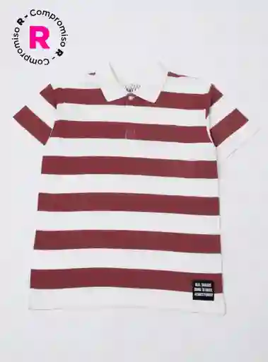 Cloudbreak Polera Manga Corta Rojo Rugby CR