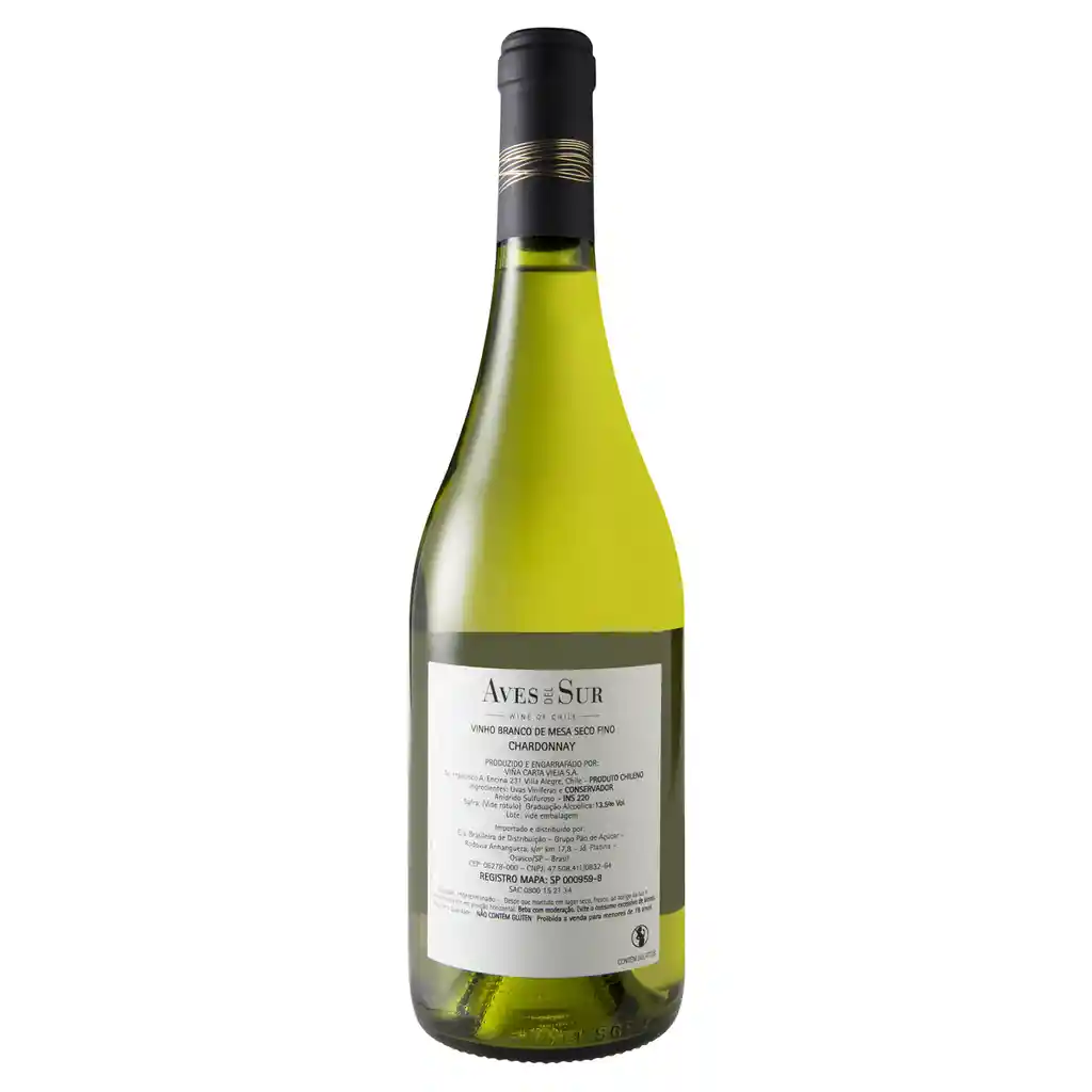 Aves Del Sur Vino Blanco Chardonnay