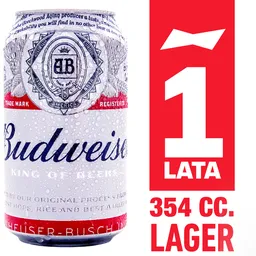 Budweiser Cerveza Lata