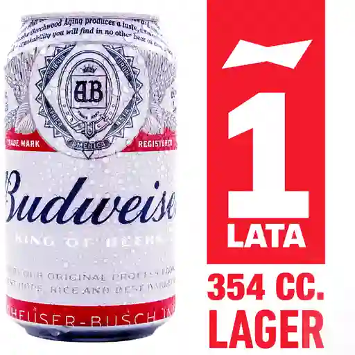 Budweiser Cerveza Lata