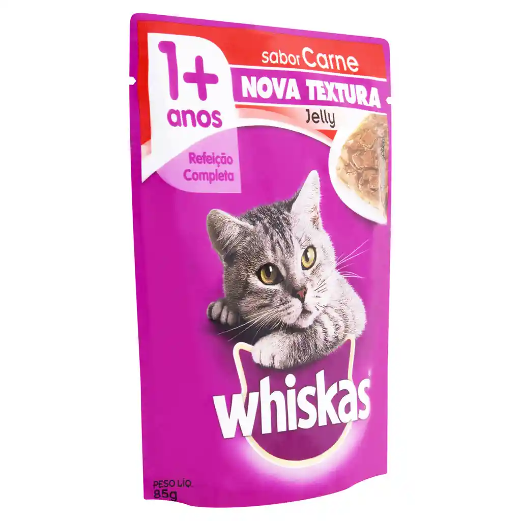 Whiskas Alimento Gato Sobre Jelly Carne