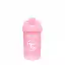 Twistshake Vaso Crawler Cup 8+M Rosado Pastel Capacidad 300 mL