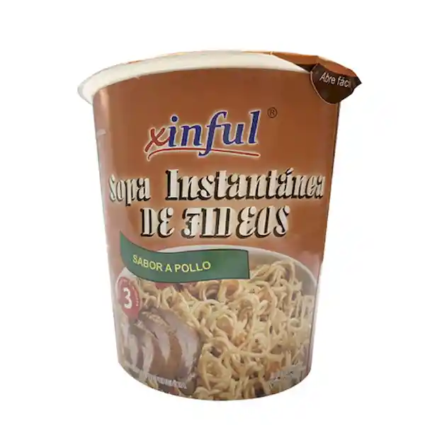Xinful Fideos Instantáneos Pollo 65 g