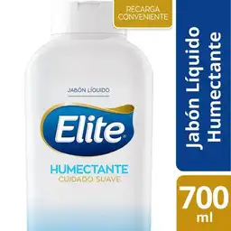 Elite Jabón Líquido Humectante Cuidado Suave