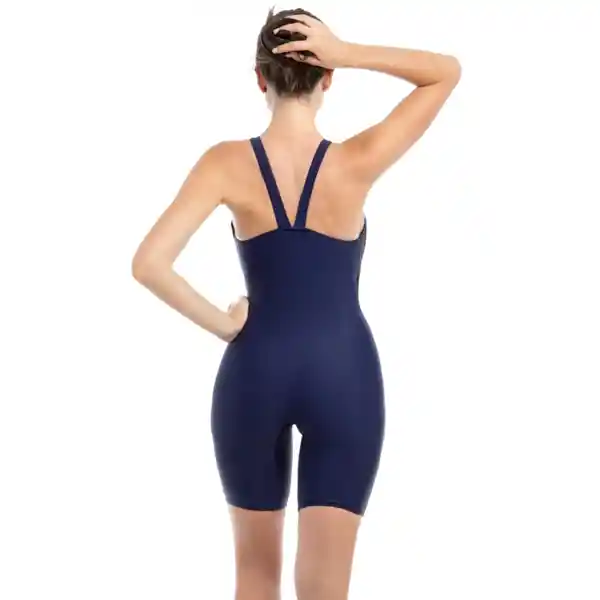 Traje de Baño Deportivo Con Piernas Azul Talla XXL Samia