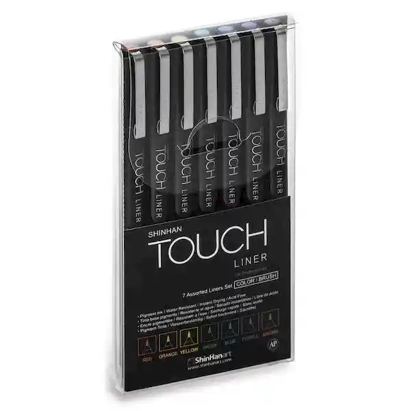Touch Pincel Fineliner Colores Surtidos