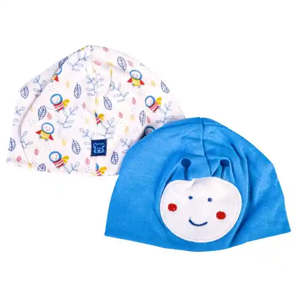 Set Gorro Bebé Niño 3 M Pillin