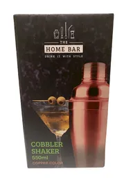The Home Bar Coctelera Color Cobre 550 mL