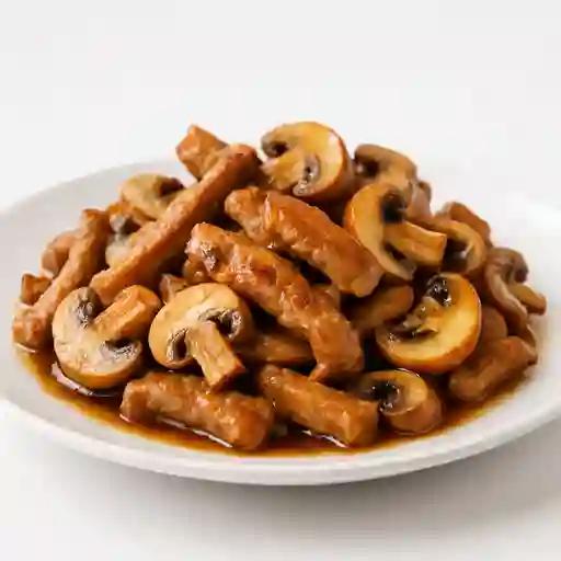 Cerdo con Champiñón