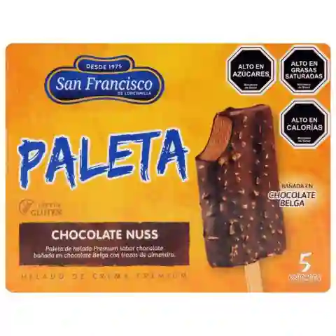 San Francisco Paleta Helada Chocolate Nuss