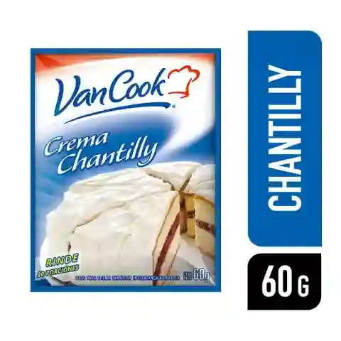 2 x Crema Chantilly Clasic 3/4 Van Cook 60Gr