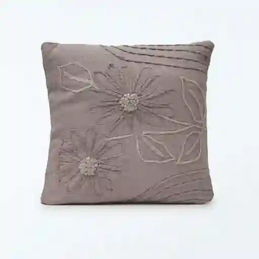 Cojín Flores Azul 45 x 45 Pv25 Ripley Home