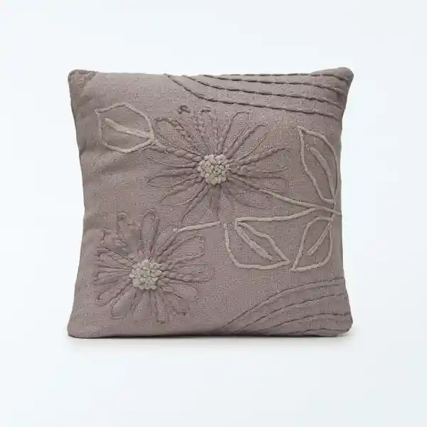 Cojín Flores Azul 45 x 45 Pv25 Ripley Home