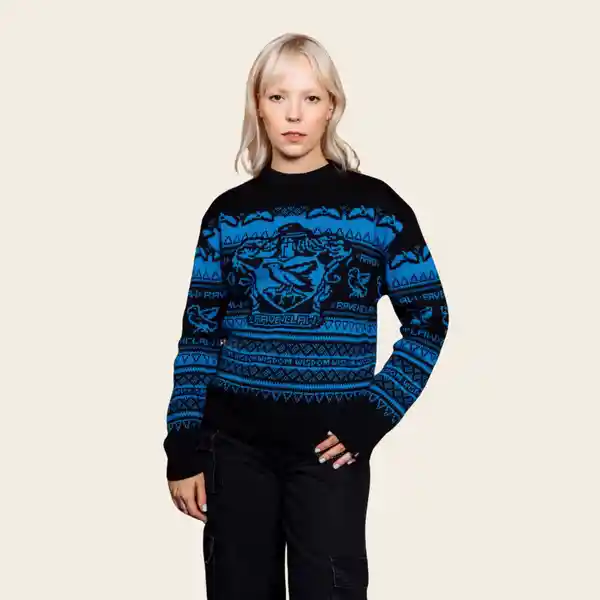 Suéter Harry Potter Ravenclaw Wisdom Talla XXL