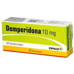Laboratorio Chile Domperidona Antiemético (10 mg) Cápsulas