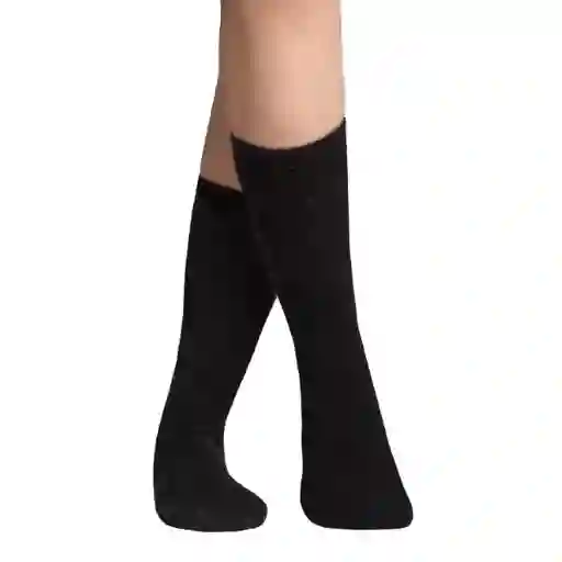 Calcetines Corto Angora Extra Suave Negro Caffarena