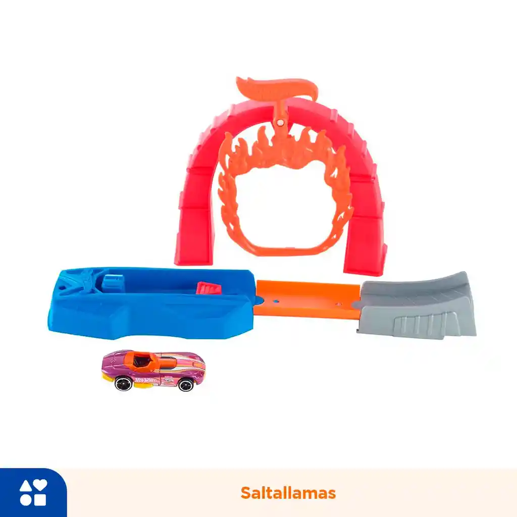 Hot Wheels Juego Clasico De Acrobacias Diseño Surtido