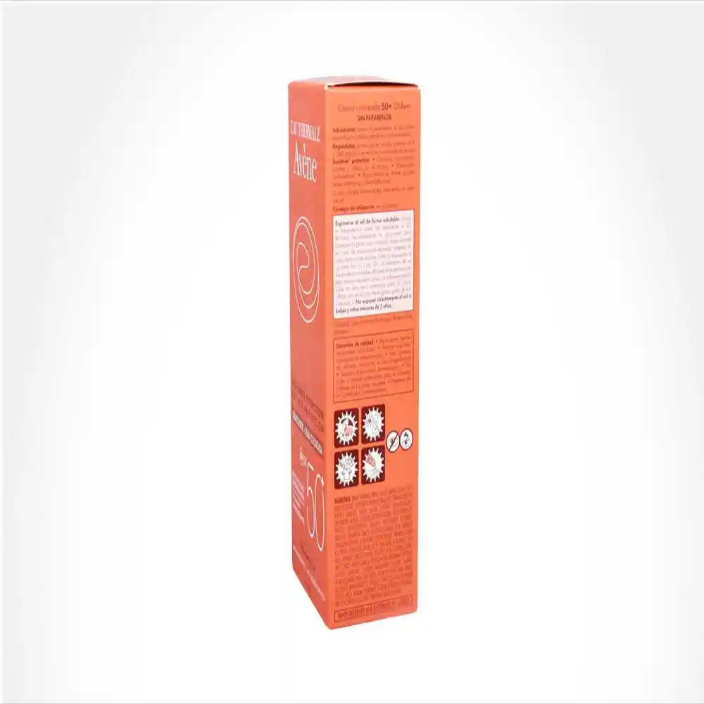 Avene Protector Facial Crema Color Fps 50+