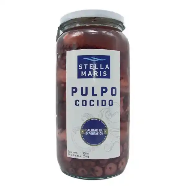 Stella Maris Pulpo Cocido Frasco