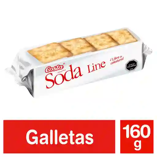 2 x Galletas Soda Light Costa 160 g