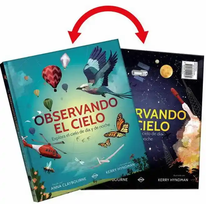 Observando el Cielo. Libro Reversible - Lexus Editores