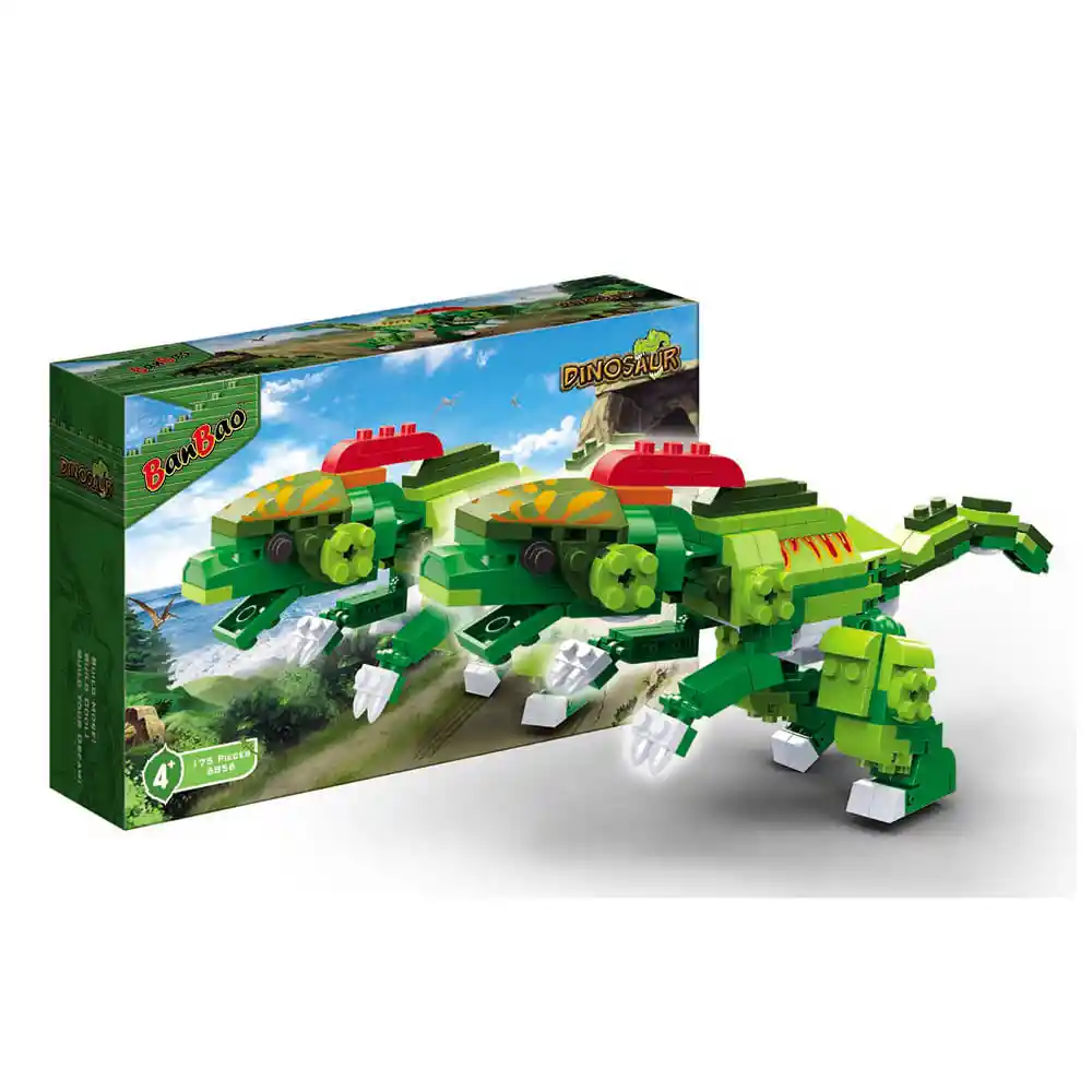 BanBao Set Bloques de Construcción Dinosaurio Parasaurio