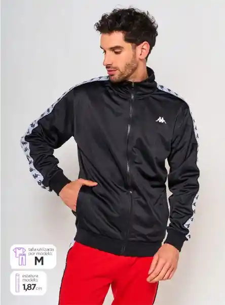 Kappa Polerón H Negro M KPMTSNO94NB