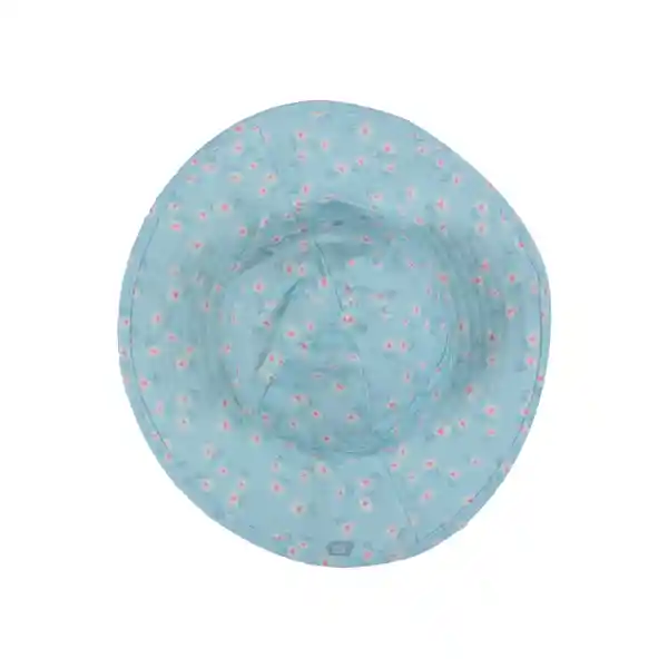 Gorro Bebe Niña Celeste Pillín 46