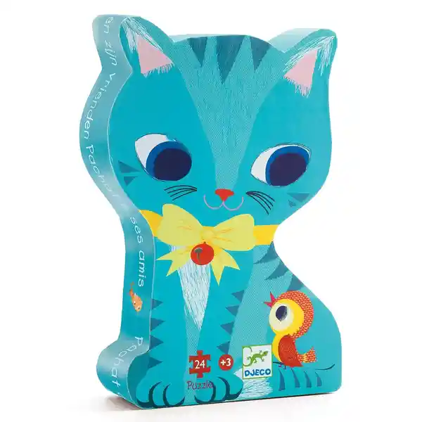 Djeco Rompecabezas Silueta Pachat y Sus Amigos