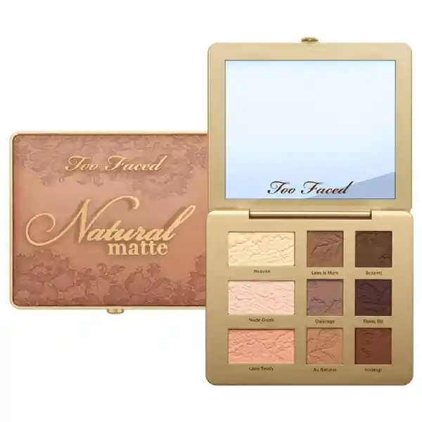 Too Faced Sombra de Ojos Paleta Natural Matte Eye Shadow