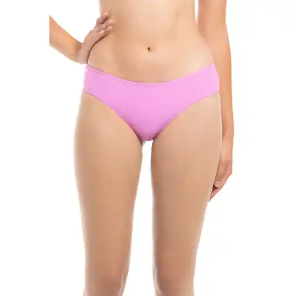 Bikini Calzón Culote Liso Morado Talla S Samia