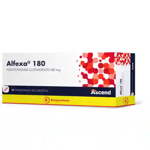 Alfexa Comprimidos Recubiertos (180 mg)