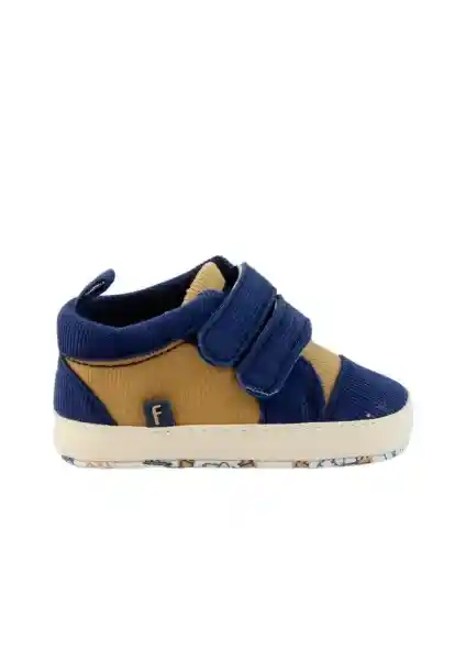 Zapatillas Urbana 2 Velcros Soft Bebé Niño Azul 17 812 Ficcus