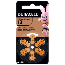 Duracell Pila Para Audífonos Tamaño 13